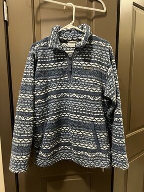 Columbia Men's Patterned Half-Zip Fleece